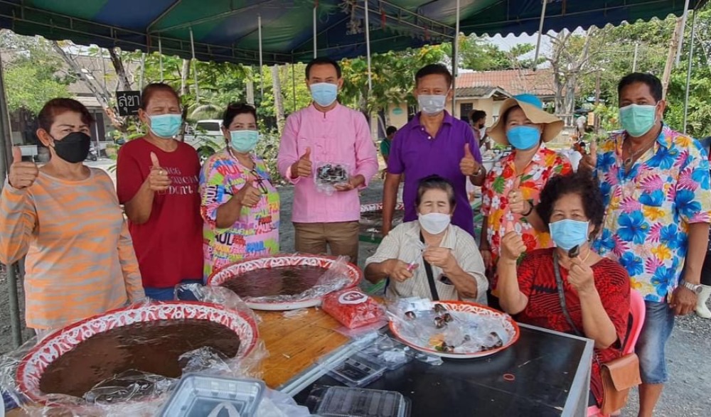 งานประเพณีกวนกาละแมรามัญชุมชนวัดชีผ้าขาว