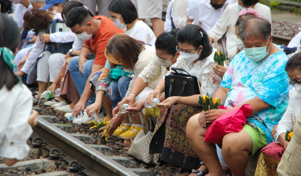กิจกรรมขึ้นรถไฟไปทำบุญ ครั้งที่ ๑๓ เนื่องในเทศกาลวันเข้าพรรษา ประจำปี ๒๕๖๖