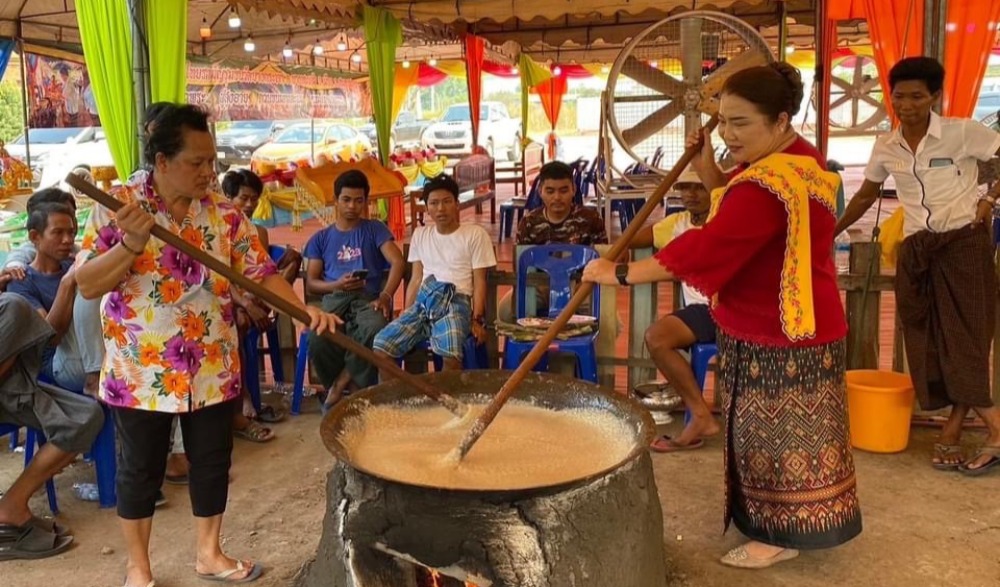 งานประเพณีกวนกาละแมรามัญ