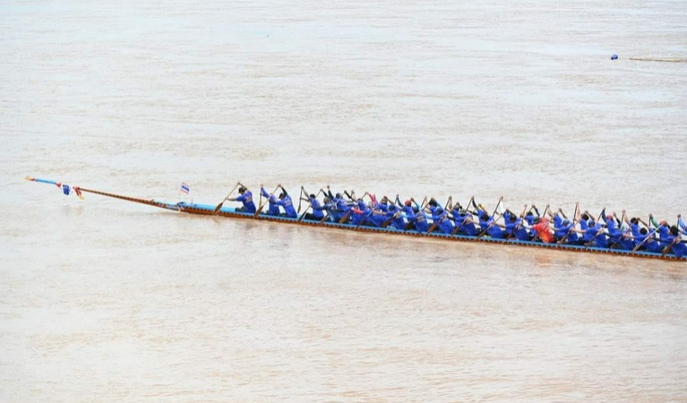 การแข่งขันเรือยาว ประจำปี 2566 ประเภทไม่เกิน 55 ฝีพาย (โอเพ่นไทย-ลาว) และประเภทเรือยาวโบราณอายุร้อยกว่าปี ประเภทไม่เกิน 45 ฝีพาย
