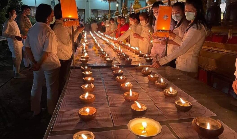 งานวัฒนธรรมวัดทุ่งกล้วยโพธาราม ( กิจกรรมแขวนโคมพันดวง ) งานปั่นฝ้าย สายบุญ จุลกฐิน และ งานประเพณียี่เป็ง ประจำปี พ.ศ.2566