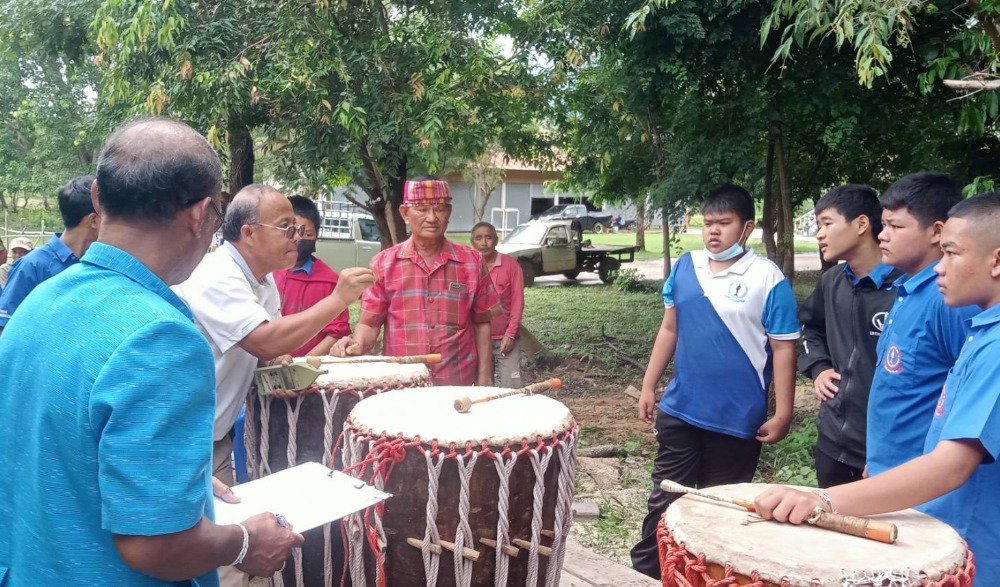 โครงการสืบสาน รักษาและต่อยอด มรดกภูมิปัญญา "เส็งกลองกิ่ง"จังหวัดอำนาจเจริญ ประจำปีงบประมาณ พ.ศ. ๒๕๖๖