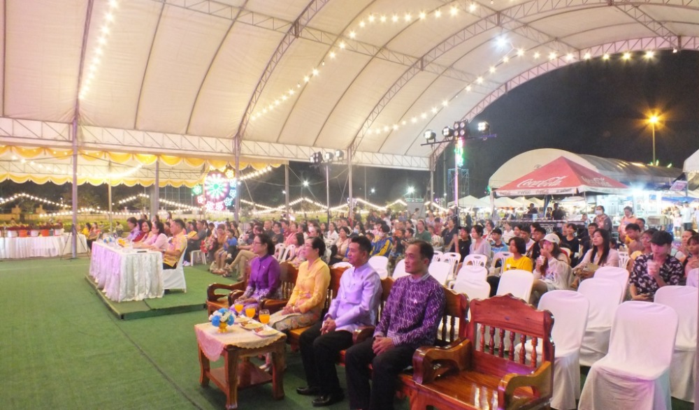 การประกวดนางนพมาศ โครงการสืบสานประเพณีลอยกระทงอาเซียน ไทย - เมียนมา จังหวัดระนอง ประจำปีงบประมาณ พ.ศ. ๒๕๖๗