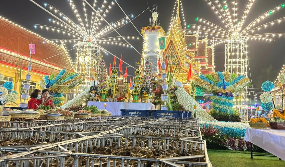 ประเพณีห่อข้าวต้มมัด บวงสรวงพระวิญญาณองค์สมเด็จพระเจ้าตากสินมหาราช