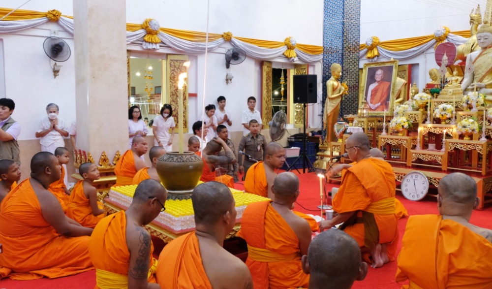 สวดมนต์ข้ามปี 2567 จังหวัดระนอง