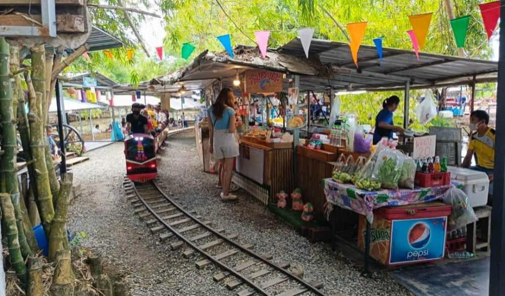 โครงการวัฒนธรรมสร้างสุข ตลาดน้ำสามวังสร้างสรรค์