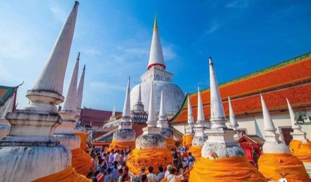 งานมาฆบูชาแห่ผ้าขึ้นธาตุ นานาชาติที่เมืองนคร ประจำปี ๒๕๖๗