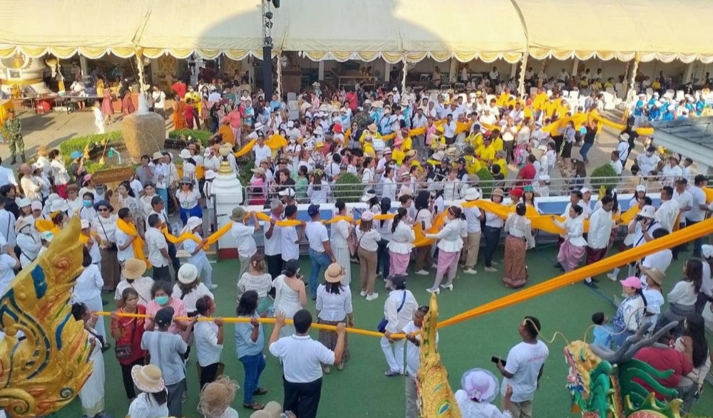 งานประเพณีแห่ผ้าห่มธาตุน้อย บูชาพ่อท่านคล้ายวาจาสิทธิ์ อำเภอฉวาง ครั้งที่ ๑๖ ประจำปี ๒๕๖๗