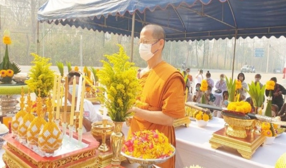 งานปิดทองรอยพระพุทธบาทวัดท่าขนุนและทำบุญถวายอดีตเจ้าเมืองหน้าด่าน ๗ หัวเมือง