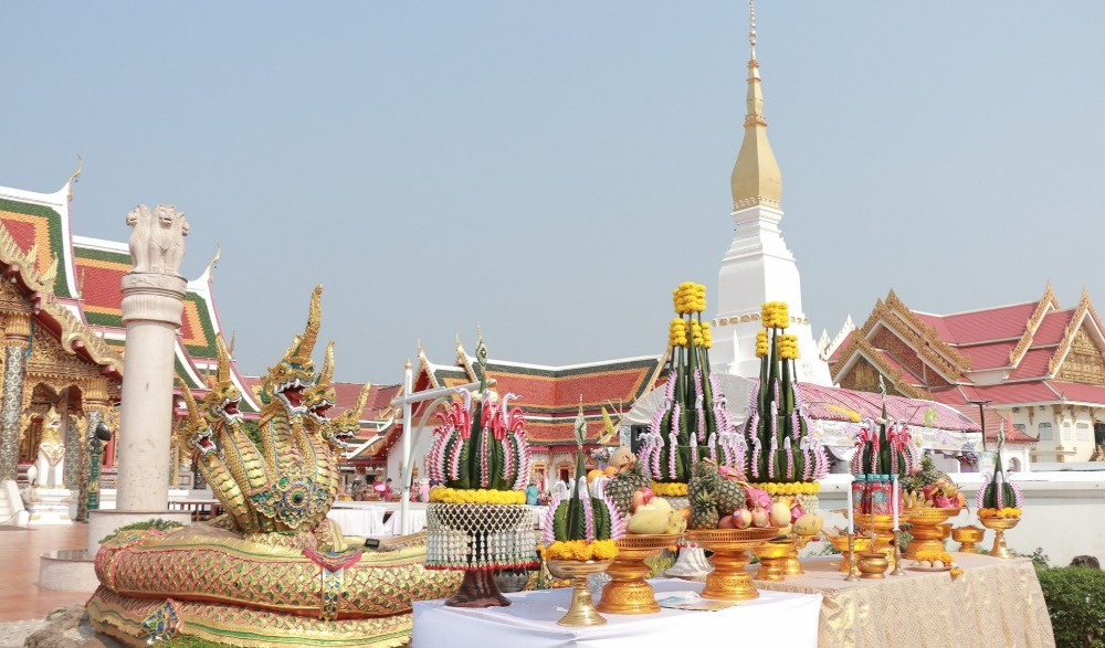 ประเพณีสงกรานต์ จังหวัดสกลนคร ประจำปี ๒๕๖๗ “มหาสงกรานต์ ถนนข้าวฮาง ถิ่นไทสกล ละเบ๋อ ๒๕๖๗”