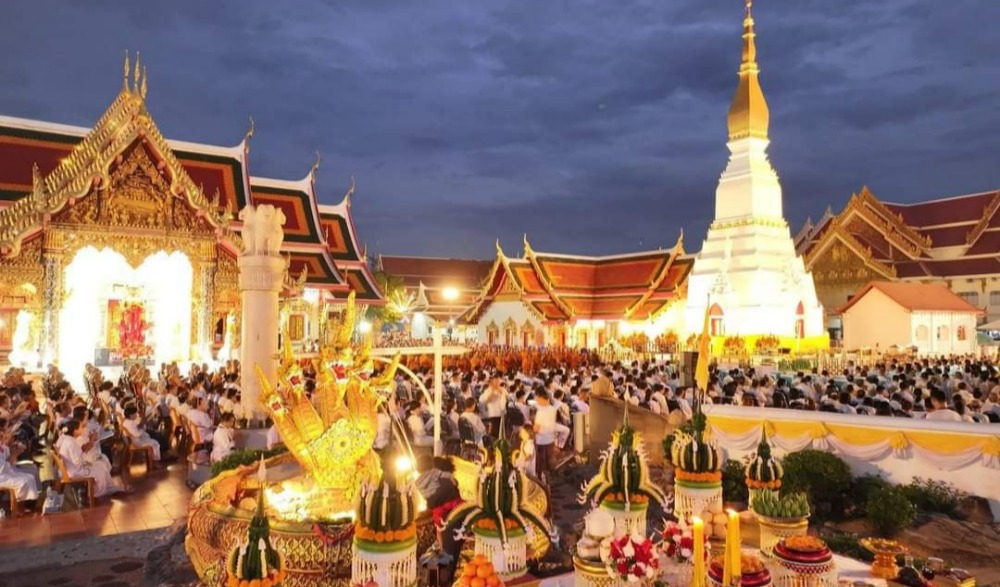 เทศกาลวิสาขบูชา จังหวัดสกลนคร ประจำปี ๒๕67