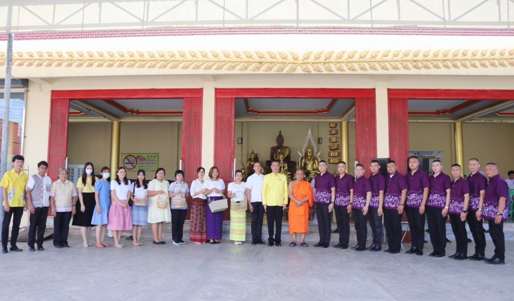 โครงการเข้าวัดปฏิบัติธรรมสวนะ ประจำปีงบประมาณ พ.ศ. ๒๕๖๗ จังหวัดสมุทรสงคราม