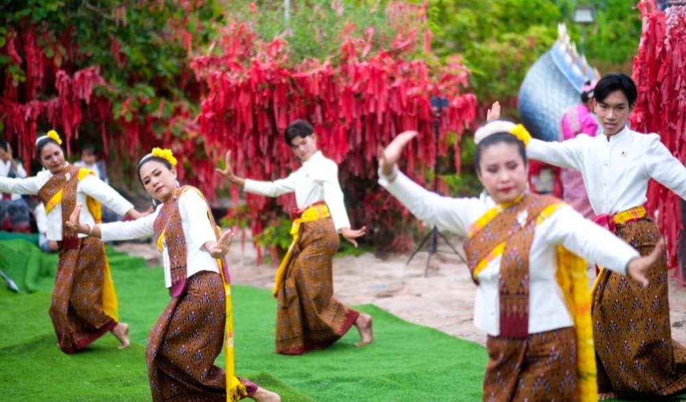พิธีบวงสรวงพญาศรีมุกดามหามุนีนิลบาลนาคราช