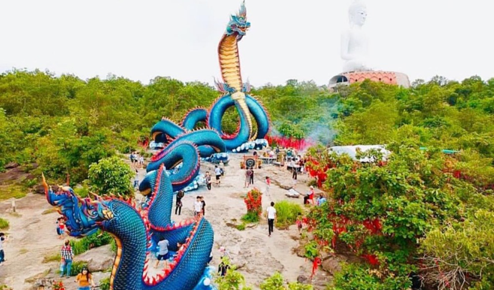พิธีบวงสรวงพญาศรีมุกดามหามุนีนิลบาลนาคราช