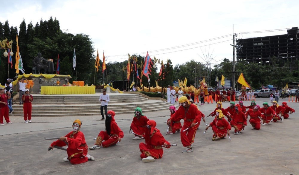พิธีเปิดประเพณีถือศีลกินผัก จังหวัดระนอง ประจำปี ๒๕๖๗