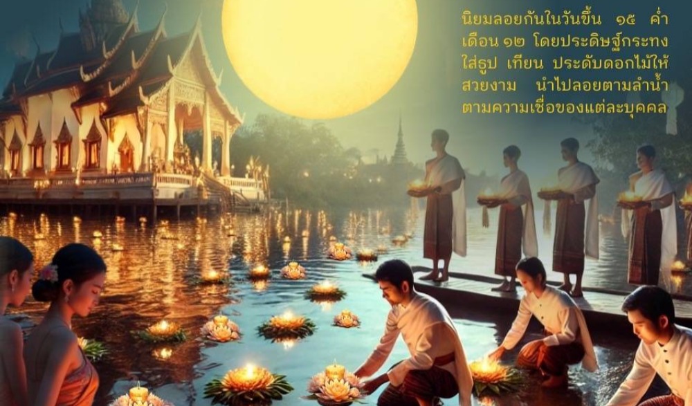 ประเพณีลอยกระทง