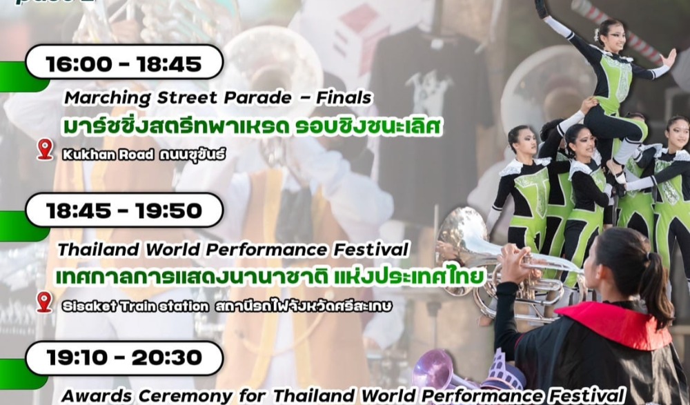 การแข่งขันประกวดโยธวาทิตโลก ชิงถ้วยพระราชทานฯ ๒๕๖๗