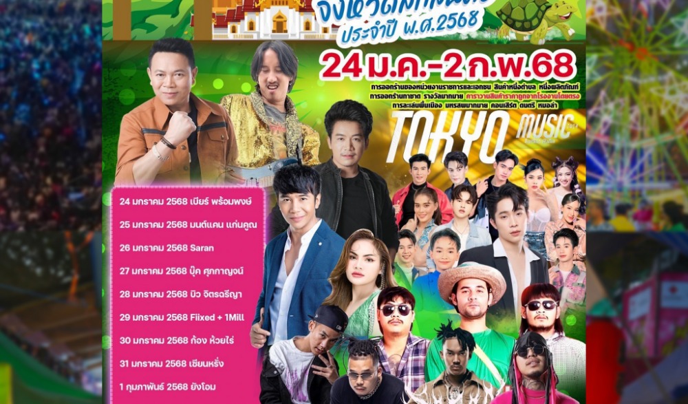 งานรวมน้ำใจไทสกล จังหวัดสกลนคร ประจำปี  2568