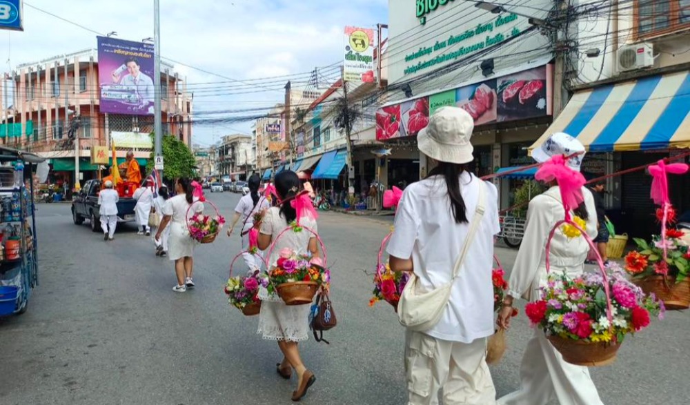 เทศกาลถือศีลกินเจ โรงเจเค่งฮกตั๊ว วัดถาวรวราราม จังหวัดกาญจนบุรี