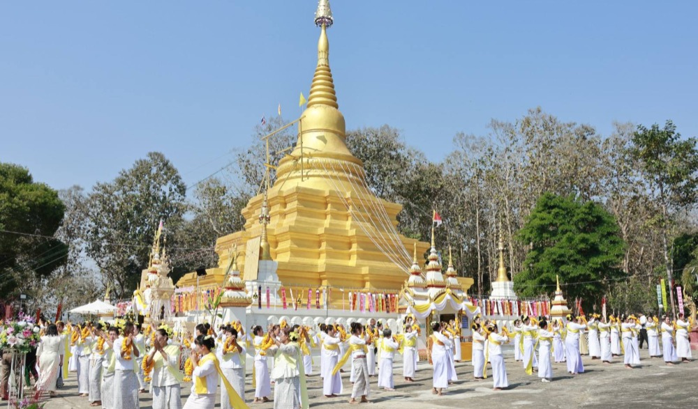 โครงการส่งเสริมและอนุรักษ์ประเพณีสรงน้ำพระธาตุวัดศรีมุงเมือง อำเภองาว จังหวัดลำปาง ประจำปีงบประมาณ พ.ศ. 2569