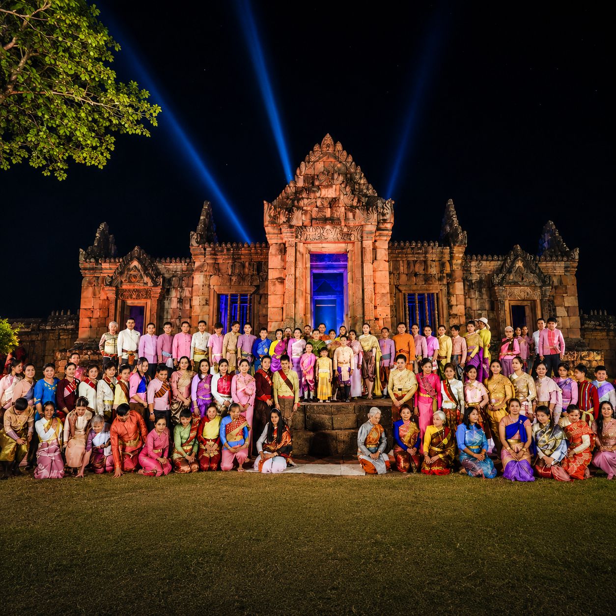 ประเพณีลอยกระทง “บารายศรัทธา สมมาสายน้ำ ปราสาทเมืองต่ำ น้อมนำบูชา”