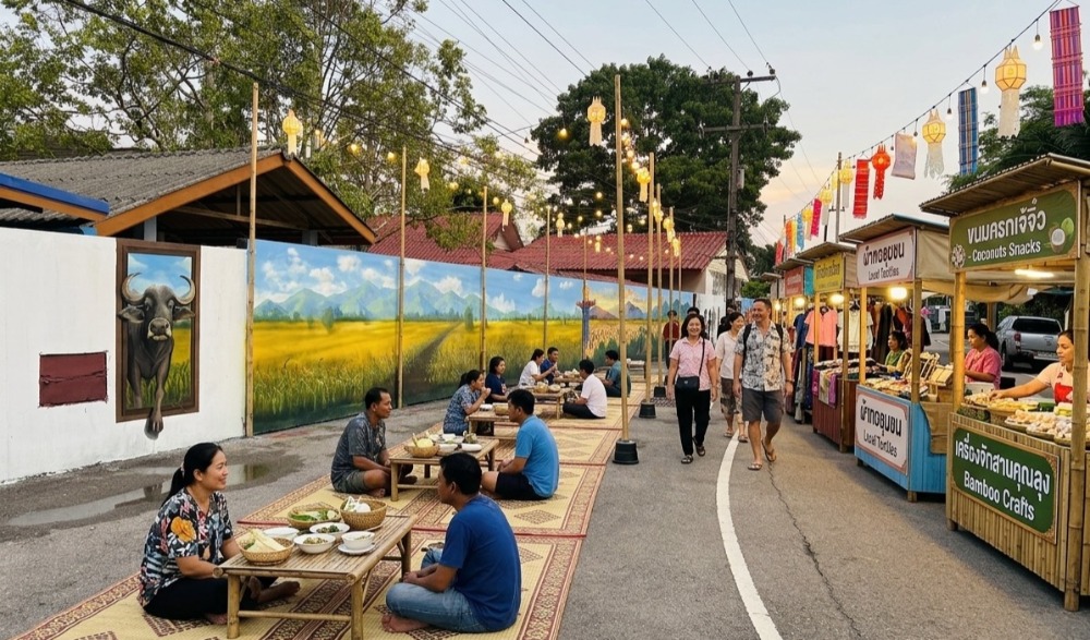 งานถ Grand Opening Street Art at Pathio