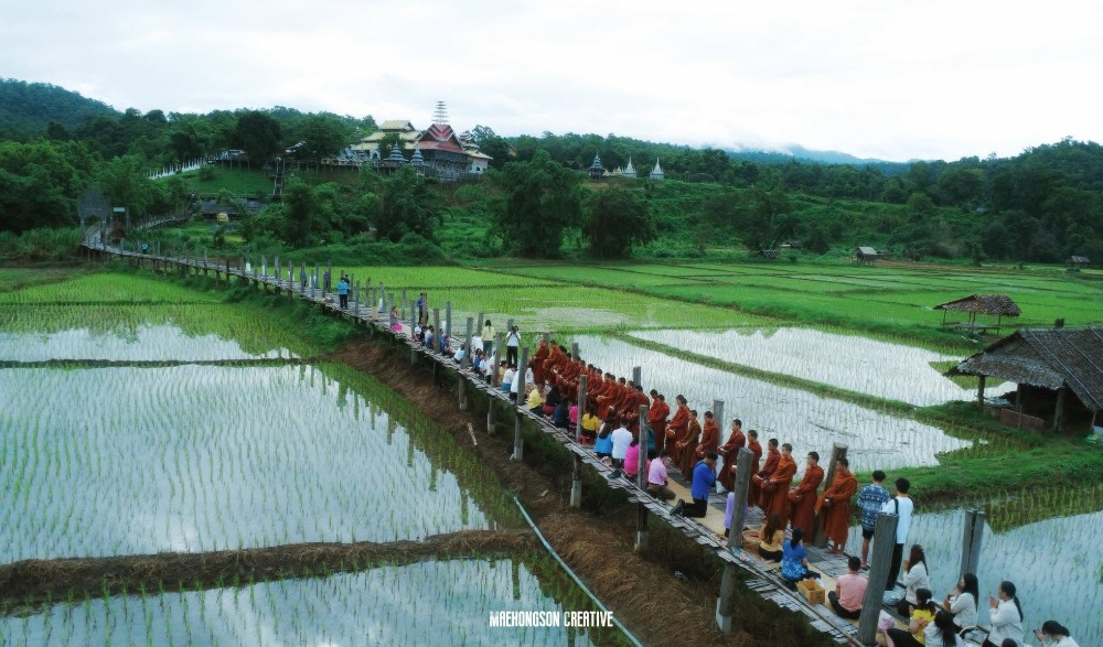 โครงการเข้าวัดปฏิบัติธรรมวันธรรมสวนะ ครอบครัวหิ้วตะกร้า ศรัทธาอิ่มบุญ อุดหนุนชุมชน” ประจำปีงบประมาณ พ.ศ. ๒๕๖๙