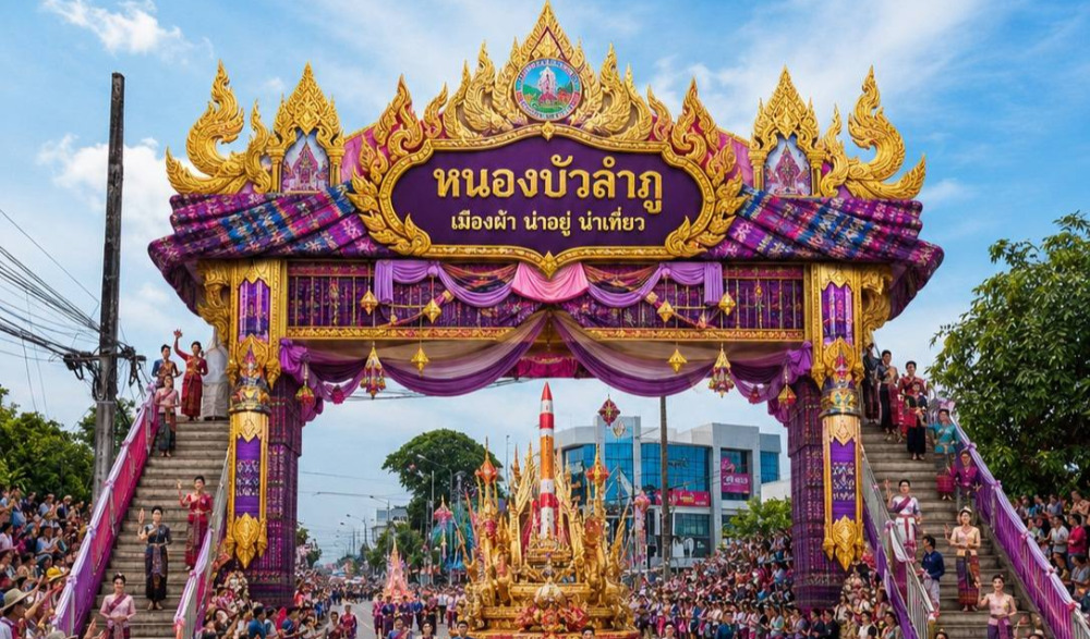 งานประเพณีบุญบั้งไฟล้าน จังหวัดหนองบัวลำภู ประจำปี พ.ศ. 2569