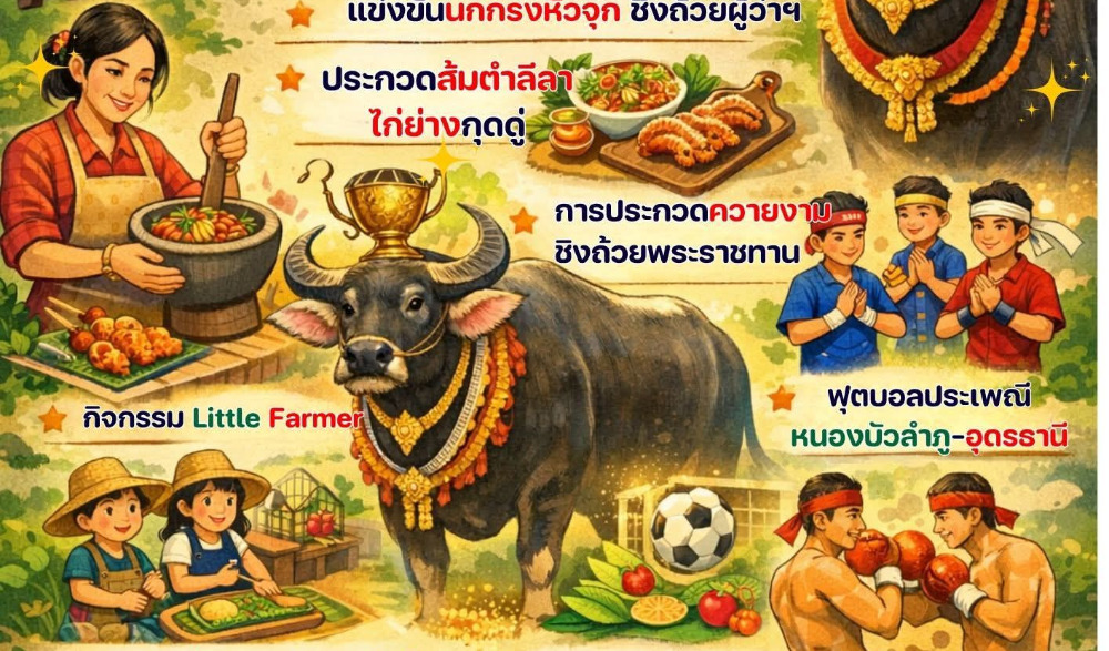 งานเกษตรแฟร์ ของดีเมืองลุ่มภู 2569