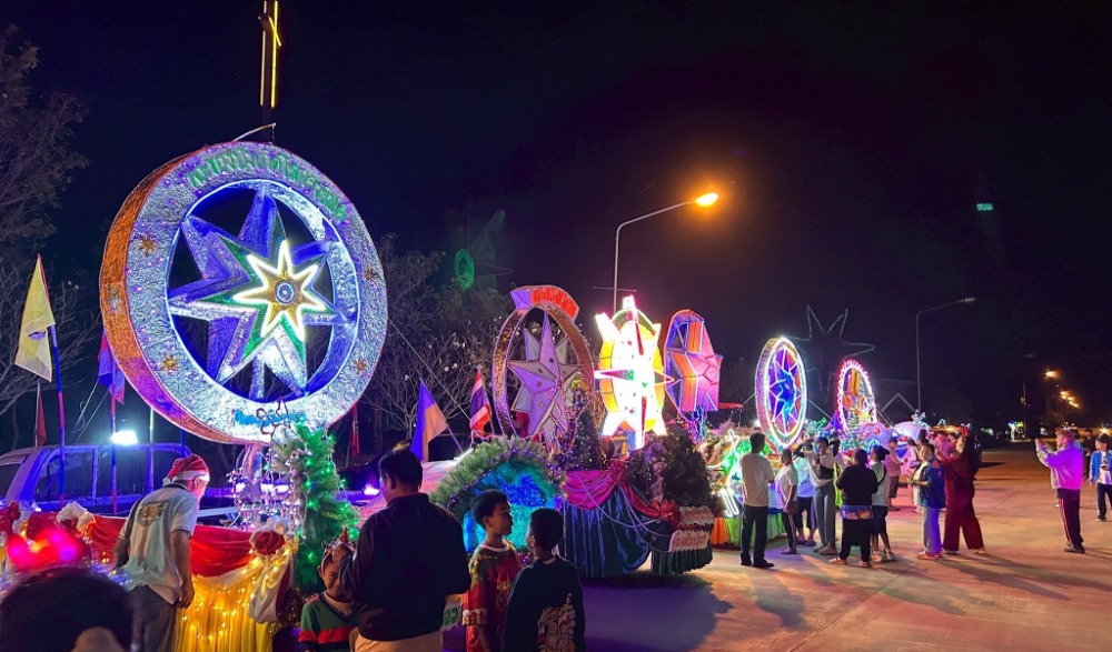 ประเพณีเทศกาลคริสต์มาสแห่ดาววัดสองคอน " Magical of Songkhon 2025